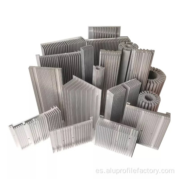 Perfil de radiador de aluminio universal